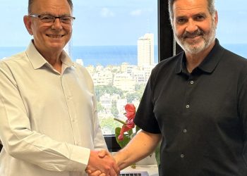 עוזי ביתן מנכל המאוחדת ופרופ' חגי יו"ר הר"י 
תמונה - הר"י